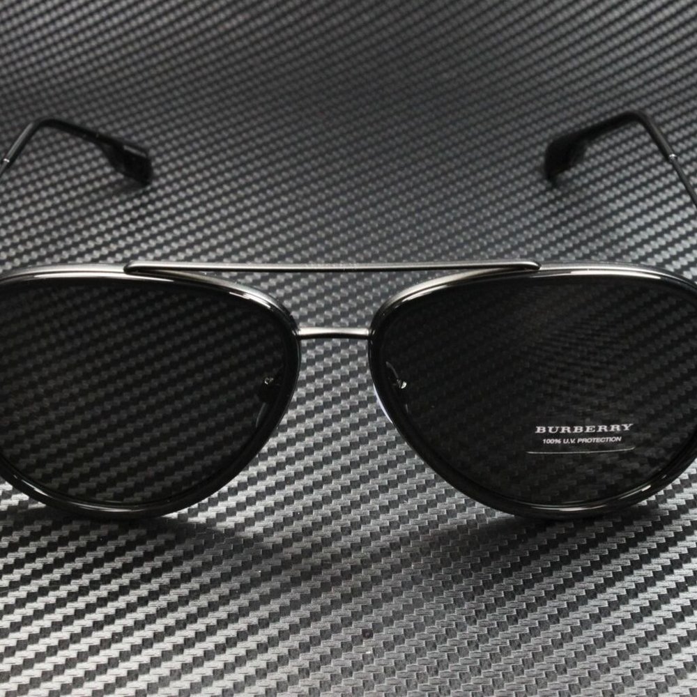 Burberry Dark 59mm Men's Sunglasses - Picture 2 of 5